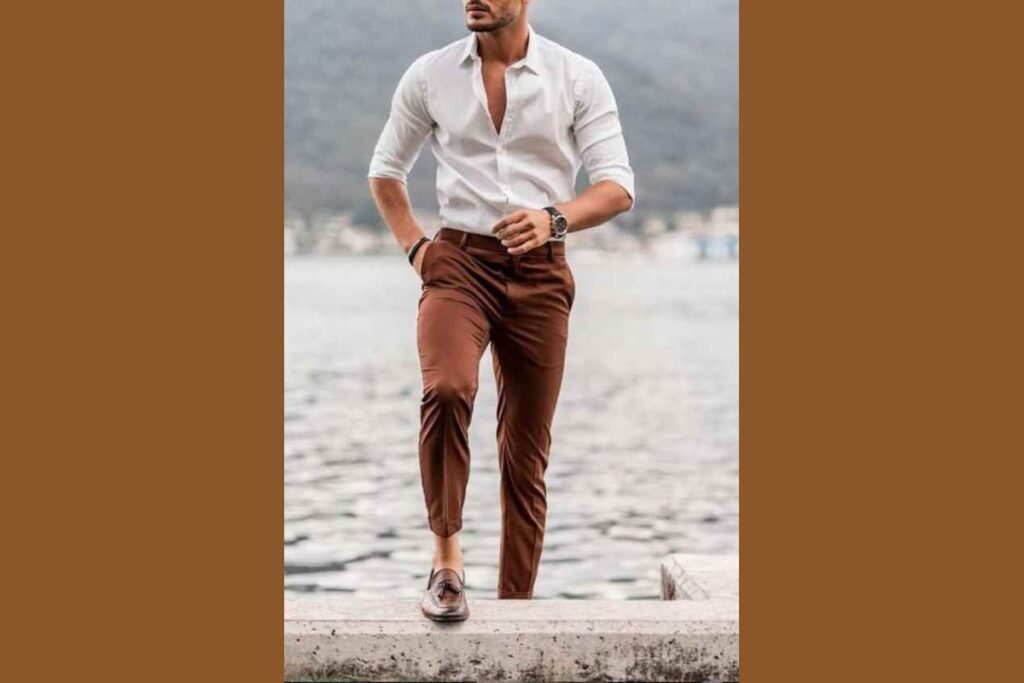 Brown Pant Matching Shirt